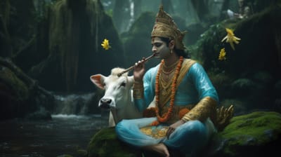 🌿 The Colors of Faith — Celebrating Govardhan Pooja with HousePainter.in