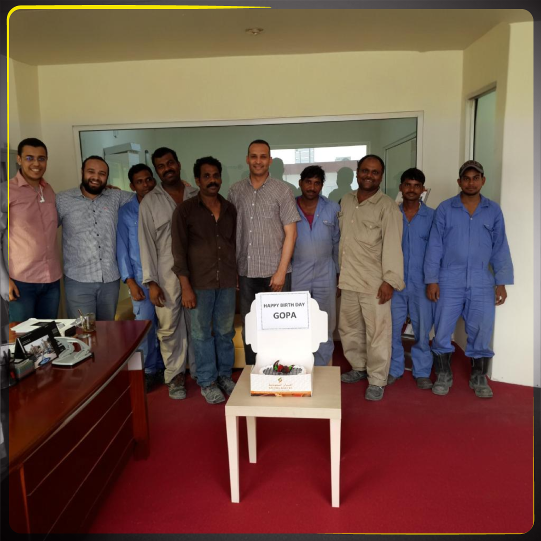 انشطة ترفيهية واجتماعية مع فرق العمل