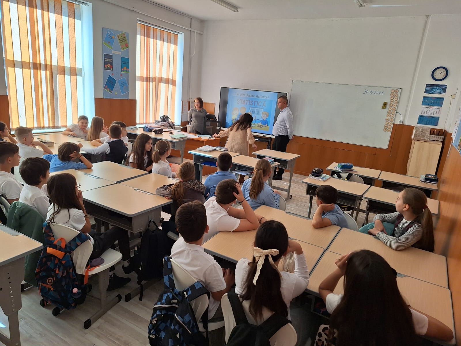 Direcția Județeană pentru Familie și Tineret Gorj – activitate educativă dedicată Zilei Mondiale a Statisticii