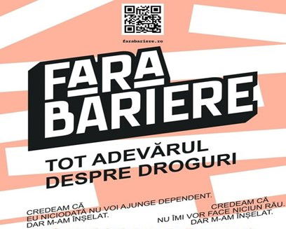 Direcția Județeană pentru Familie și Tineret Gorj a continuat demersurile de informare și prevenire a consumului de droguri în rândul tinerilor, prin implicarea activă în campania națională “Fără Bariere – TOT Adevărul despre droguri”.