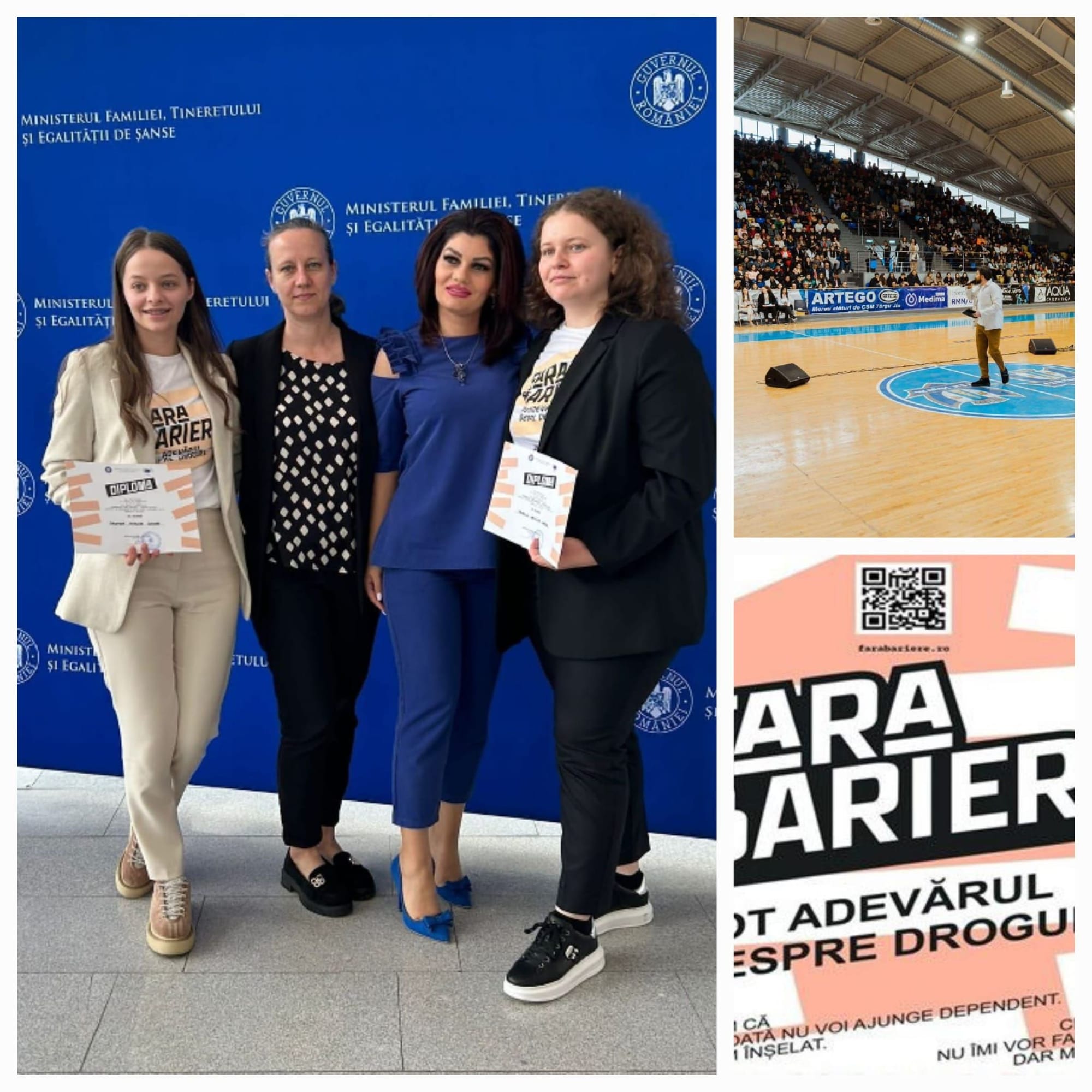 Direcția Județeană pentru Familie și Tineret Gorj a continuat demersurile de informare și prevenire a consumului de droguri în rândul tinerilor, prin implicarea activă în campania națională “Fără Bariere – TOT Adevărul despre droguri”.