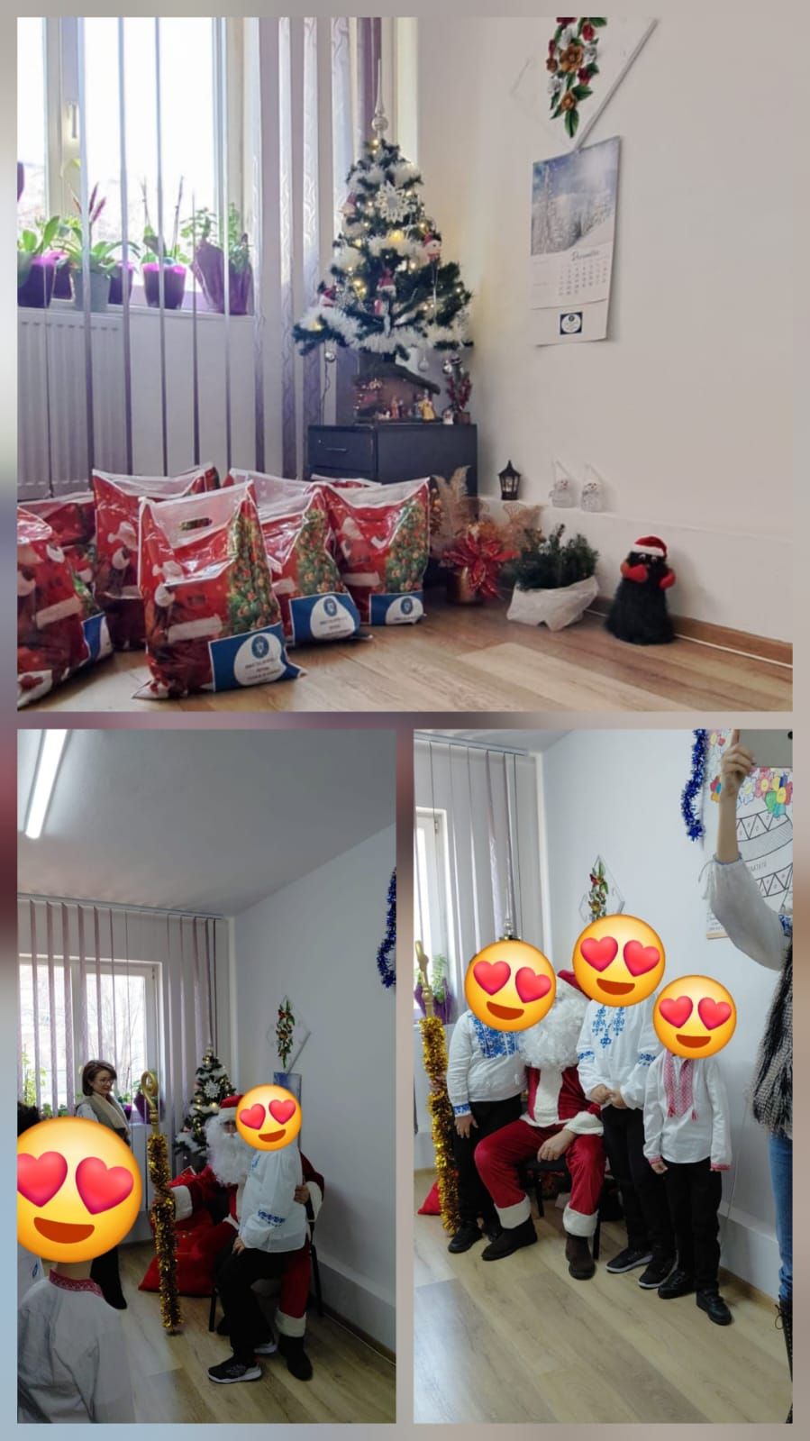 Serbare de Crăciun dedicată copiilor, organizată la sediul Direcției Județene pentru Familie și Tineret Gorj, într-o atmosferă plină de bucurie, emoție și spiritul sărbătorilor de iarnă.