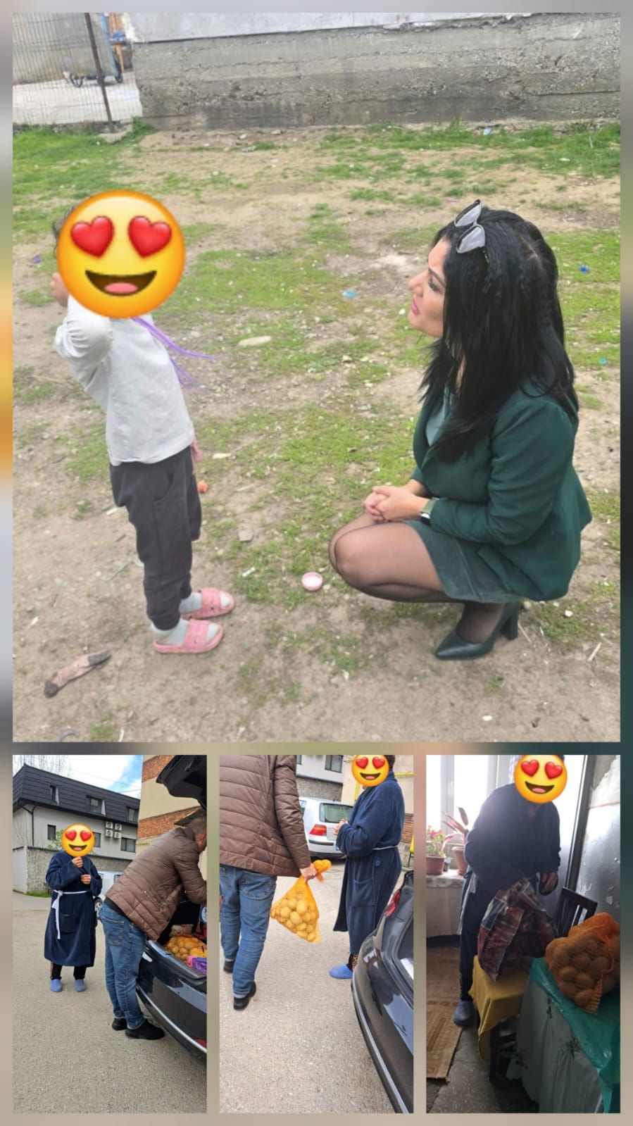 Acțiune de sprijin desfășurată în pragul Sărbătorilor de Paște, prin acordarea de alimente familiilor vulnerabile, menită să ofere ajutor concret și să transmită un mesaj de solidaritate, grijă și speranță în comunitate.