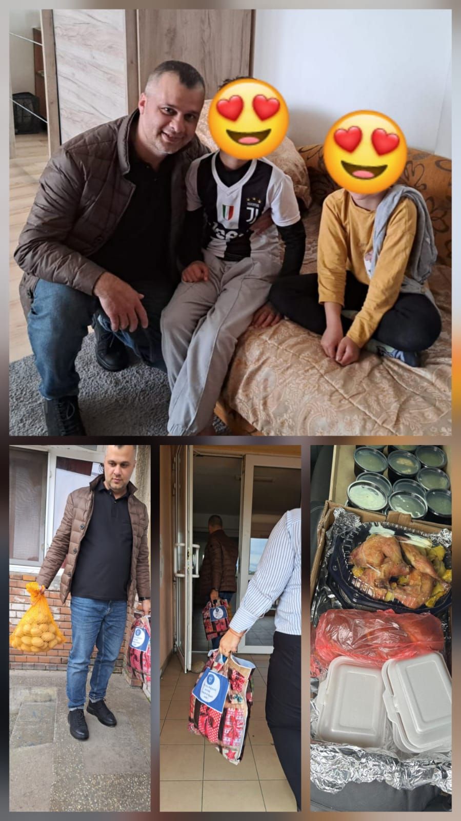 Acțiune de sprijin desfășurată în pragul Sărbătorilor de Paște, prin acordarea de alimente familiilor vulnerabile, menită să ofere ajutor concret și să transmită un mesaj de solidaritate, grijă și speranță în comunitate.