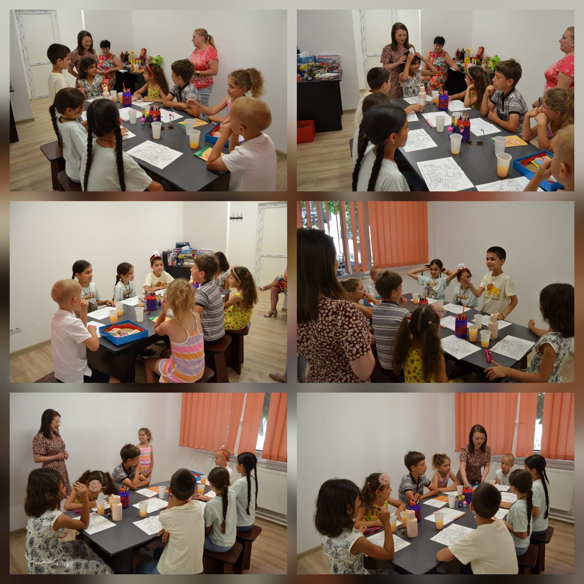 Activitate educativ-recreativă dedicată copiilor, organizată pentru dezvoltarea creativității, comunicării și spiritului de echipă, prin jocuri interactive, activități artistice și momente de socializare într-un mediu sigur și prietenos.
