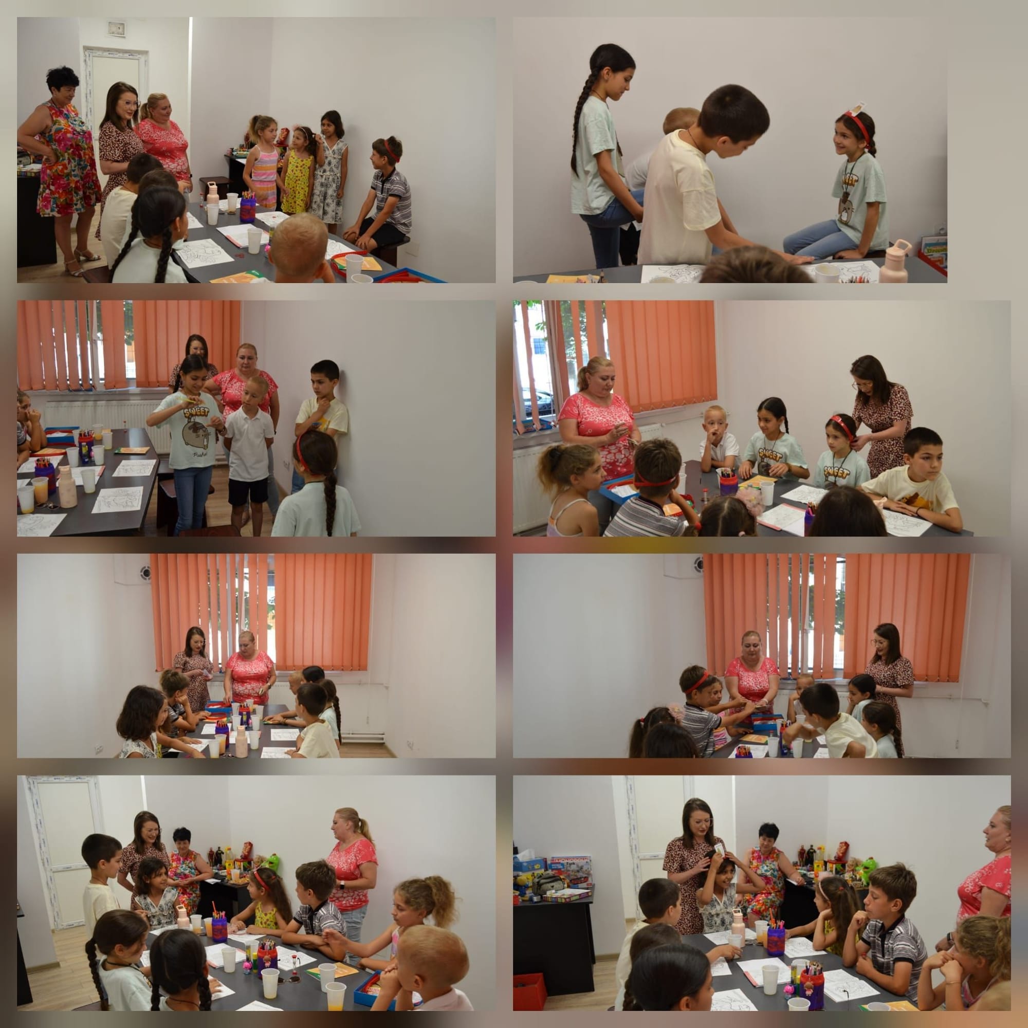 Activitate educativ-recreativă dedicată copiilor, organizată pentru dezvoltarea creativității, comunicării și spiritului de echipă, prin jocuri interactive, activități artistice și momente de socializare într-un mediu sigur și prietenos.