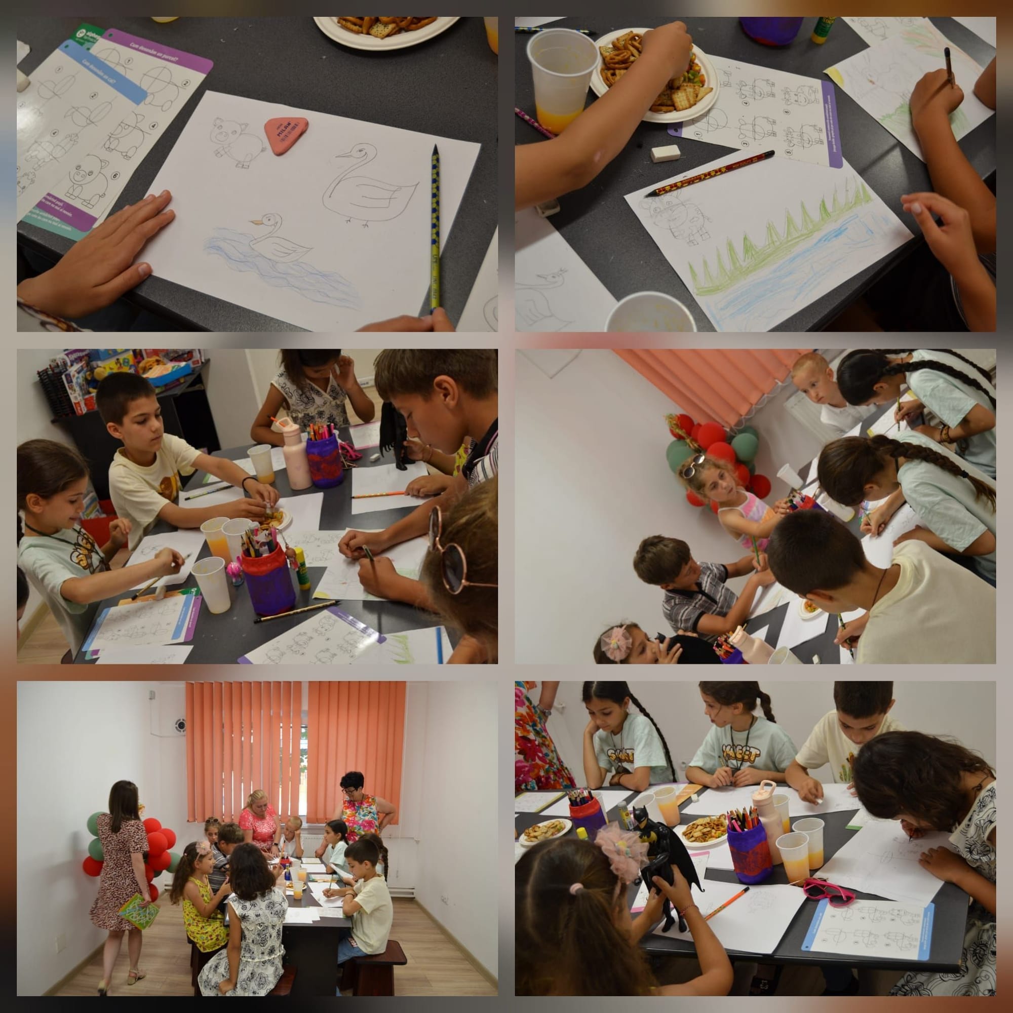 Activitate educativ-recreativă dedicată copiilor, organizată pentru dezvoltarea creativității, comunicării și spiritului de echipă, prin jocuri interactive, activități artistice și momente de socializare într-un mediu sigur și prietenos.