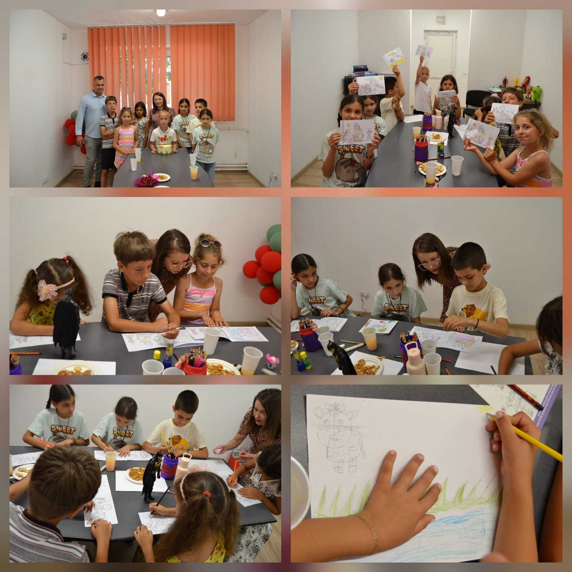 Activitate educativ-recreativă dedicată copiilor, organizată pentru dezvoltarea creativității, comunicării și spiritului de echipă, prin jocuri interactive, activități artistice și momente de socializare într-un mediu sigur și prietenos.