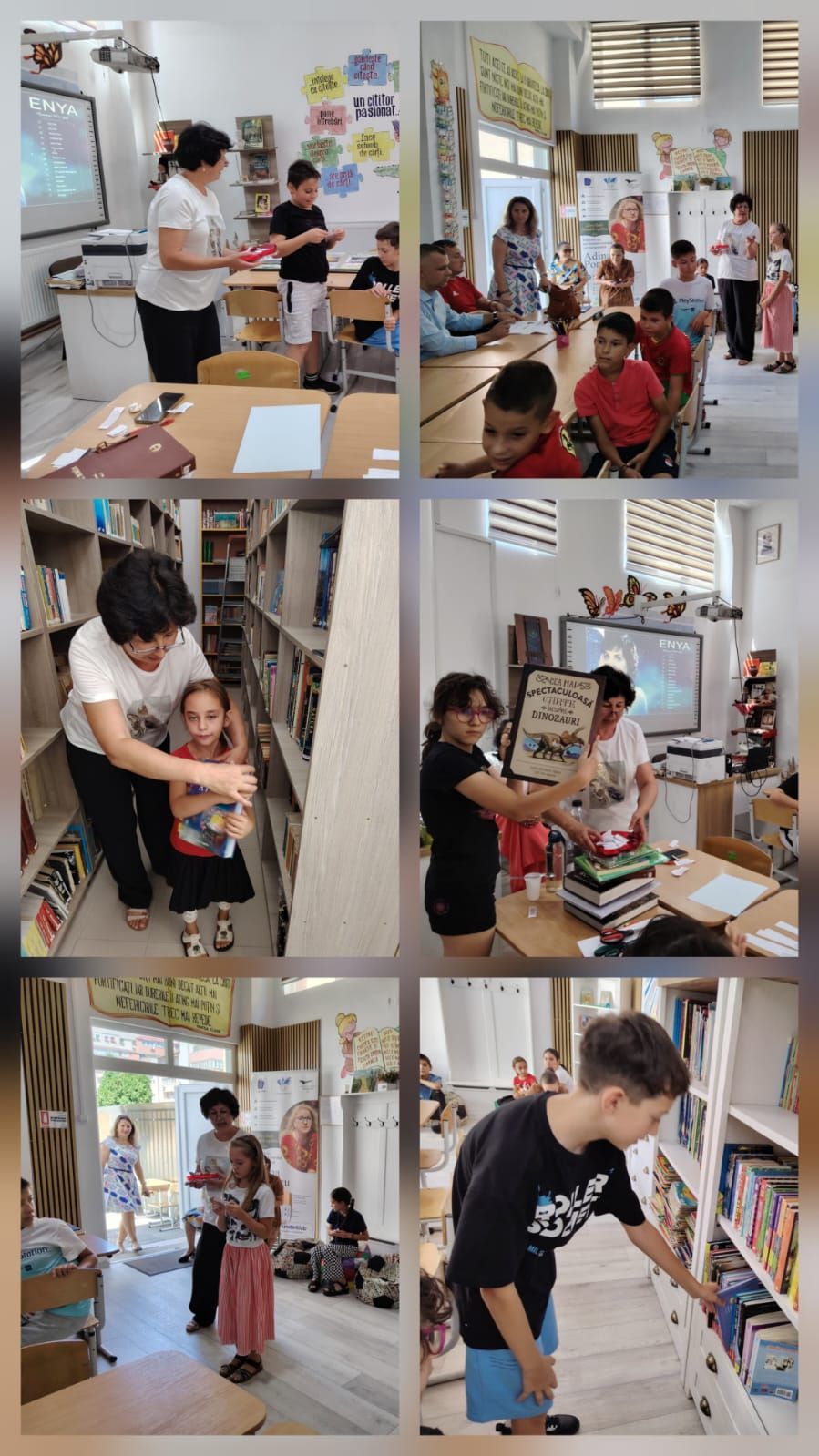 Activitate dedicată lecturii și creativității, prin care copiii au descoperit universul bibliotecii, au participat la jocuri interactive și și-au creat propriile pașapoarte de lectură, fiind încurajați să transforme cititul într-o aventură.