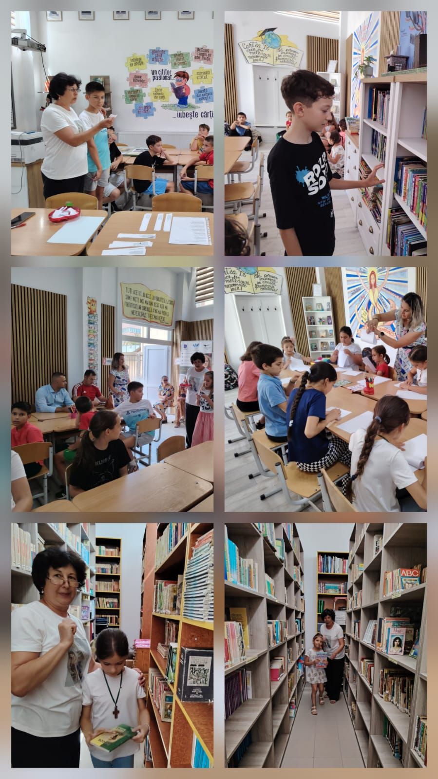 Activitate dedicată lecturii și creativității, prin care copiii au descoperit universul bibliotecii, au participat la jocuri interactive și și-au creat propriile pașapoarte de lectură, fiind încurajați să transforme cititul într-o aventură.