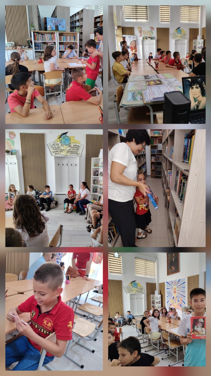 Activitate dedicată lecturii și creativității, prin care copiii au descoperit universul bibliotecii, au participat la jocuri interactive și și-au creat propriile pașapoarte de lectură, fiind încurajați să transforme cititul într-o aventură.