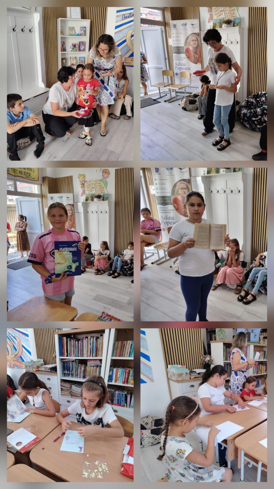 Activitate dedicată lecturii și creativității, prin care copiii au descoperit universul bibliotecii, au participat la jocuri interactive și și-au creat propriile pașapoarte de lectură, fiind încurajați să transforme cititul într-o aventură.