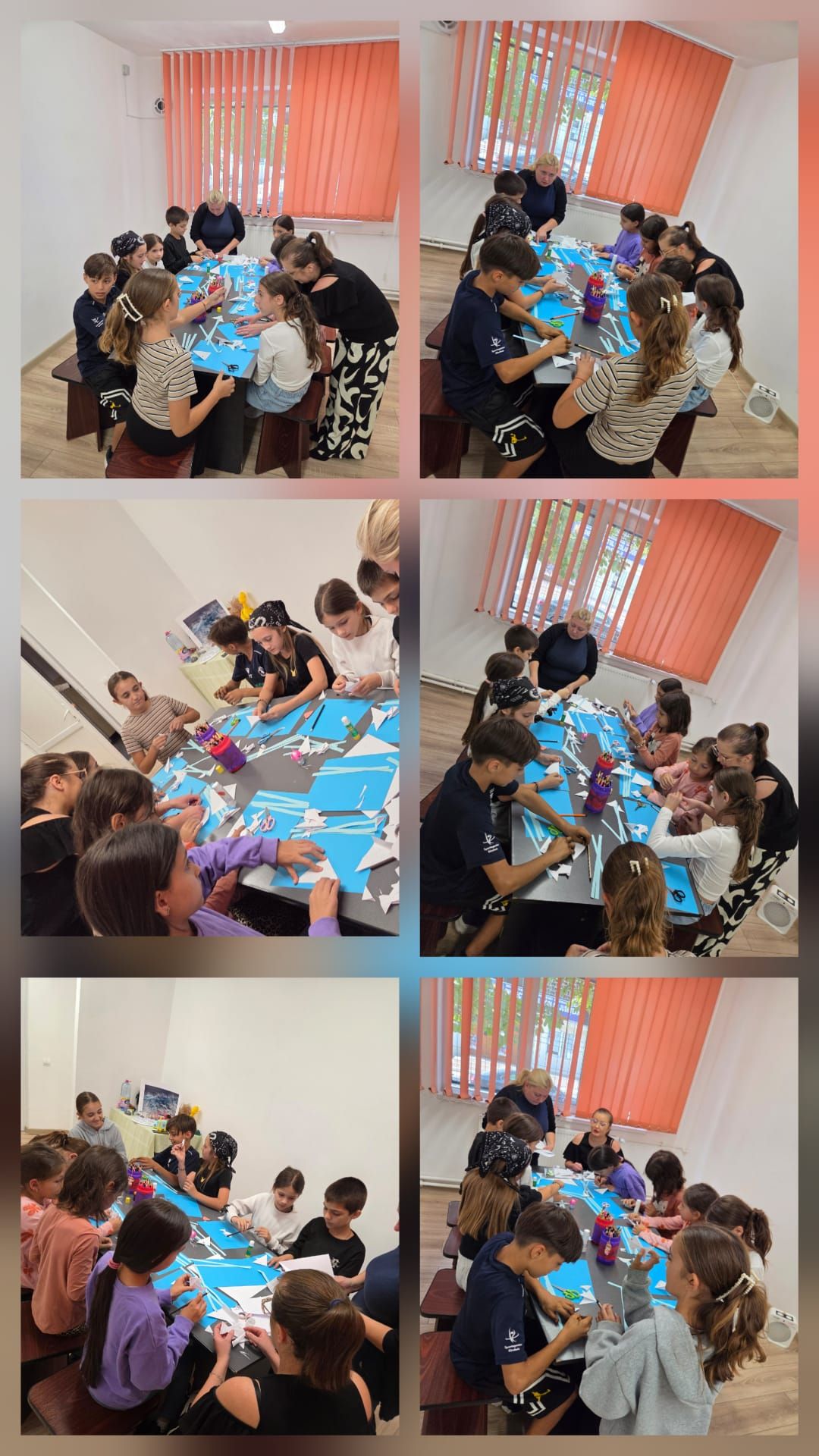 O activitate educativă și creativă prin care copiii au descoperit lumea marină, efectele poluării apelor și importanța protejării mediului, transformând apoi informațiile și materialele reutilizabile în creații pline de culoare.
