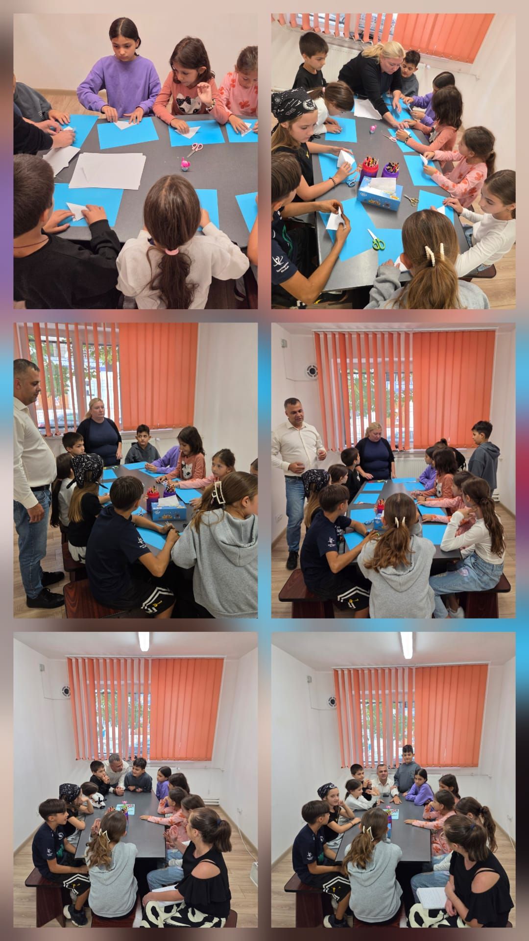 O activitate educativă și creativă prin care copiii au descoperit lumea marină, efectele poluării apelor și importanța protejării mediului, transformând apoi informațiile și materialele reutilizabile în creații pline de culoare.
