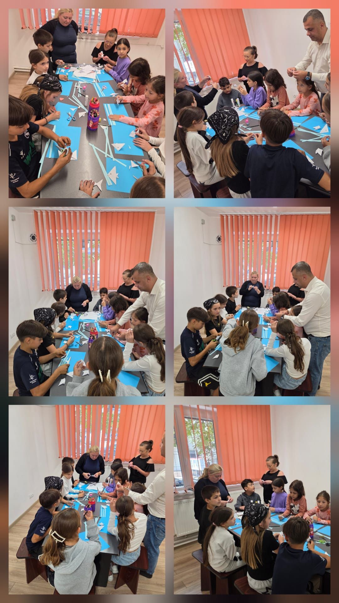 O activitate educativă și creativă prin care copiii au descoperit lumea marină, efectele poluării apelor și importanța protejării mediului, transformând apoi informațiile și materialele reutilizabile în creații pline de culoare.