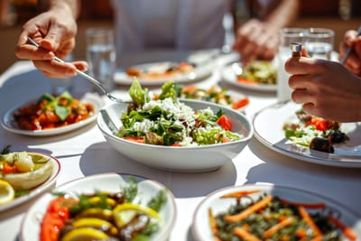 Dining in Athens