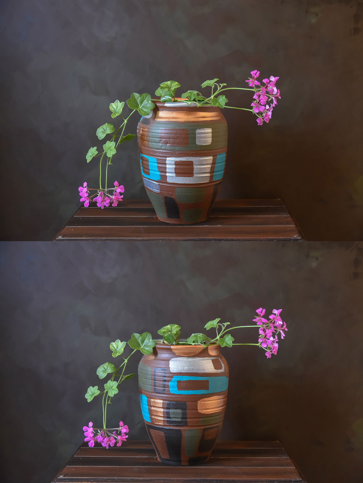 כד מחימר חברוני (במבט היקפי).