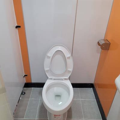 화변기를 양변기로 교체