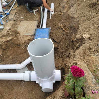 야외 하수,오수 관로 시공