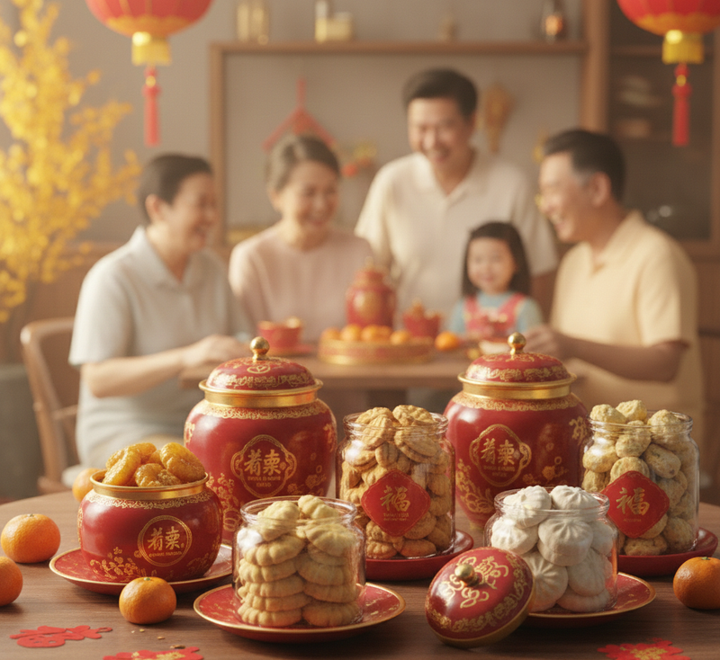 CNY Goodies Bakery Guide: Top 7 CNY Goodies Singapore Families Buy Every Year