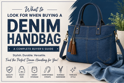 What to Look for When Buying a Denim Handbag