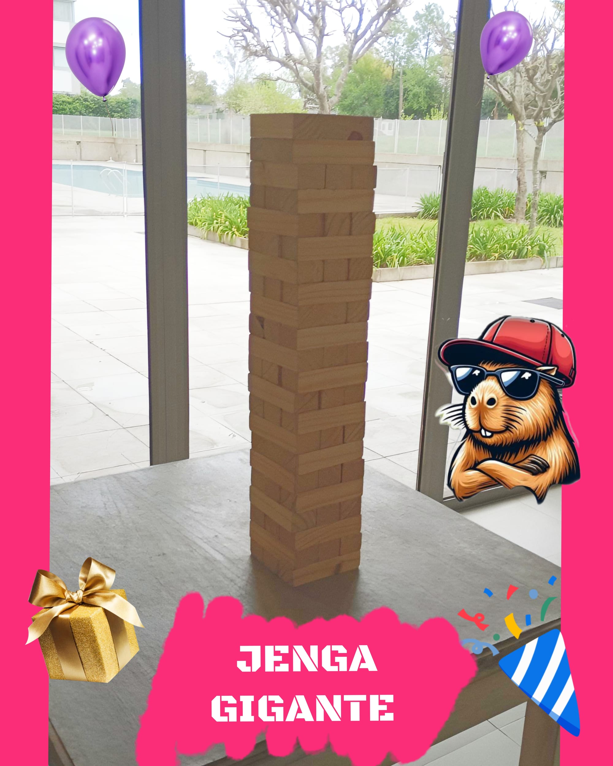Jenga Gigante!!