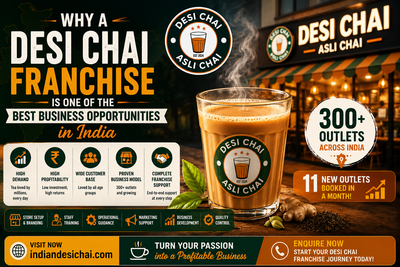 Why a Desi Chai Franchise is One of the Best Business Opportunities in India