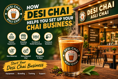 How Desi Chai Helps You Set Up Your Chai Business