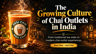 The Growing Culture of Chai Outlets in India