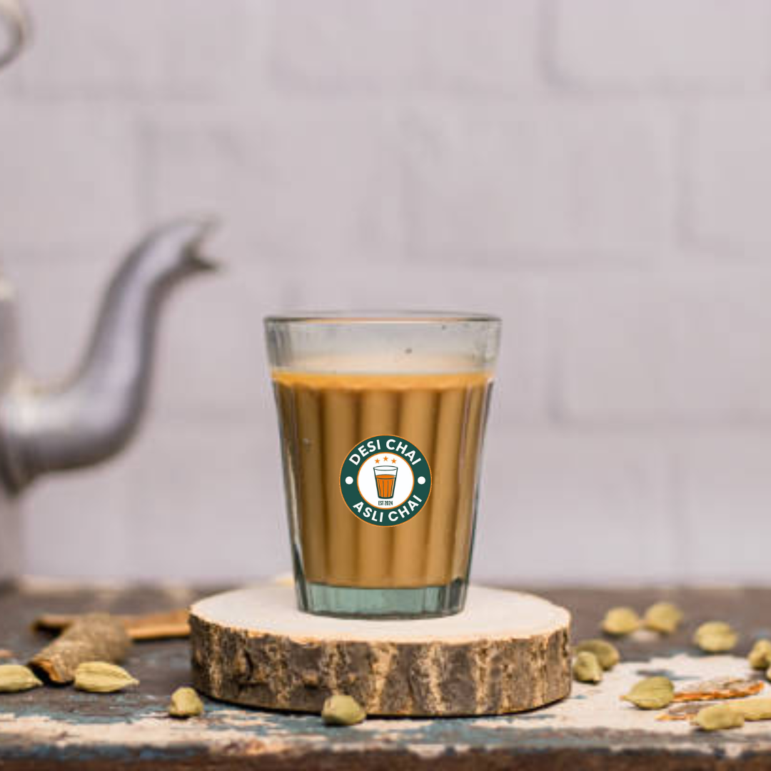 Desi Chai franchise shop exterior with branding