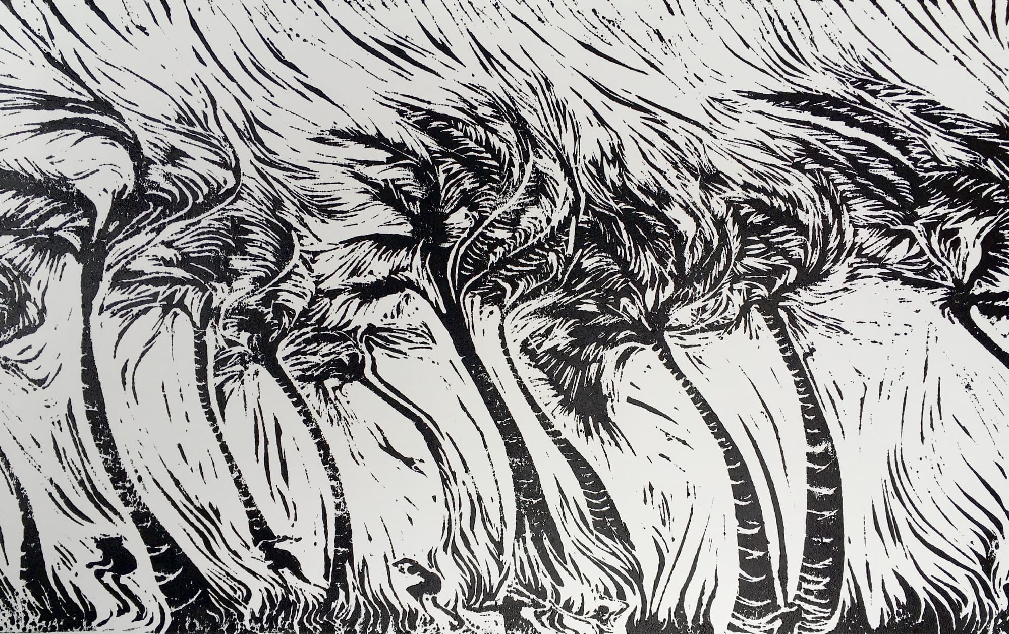 Bending into the wind