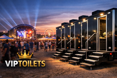 שירותים ניידים באירועים גדולים – איך מתמודדים עם עומסים וזמני שיא בלי לפגוע בחוויה