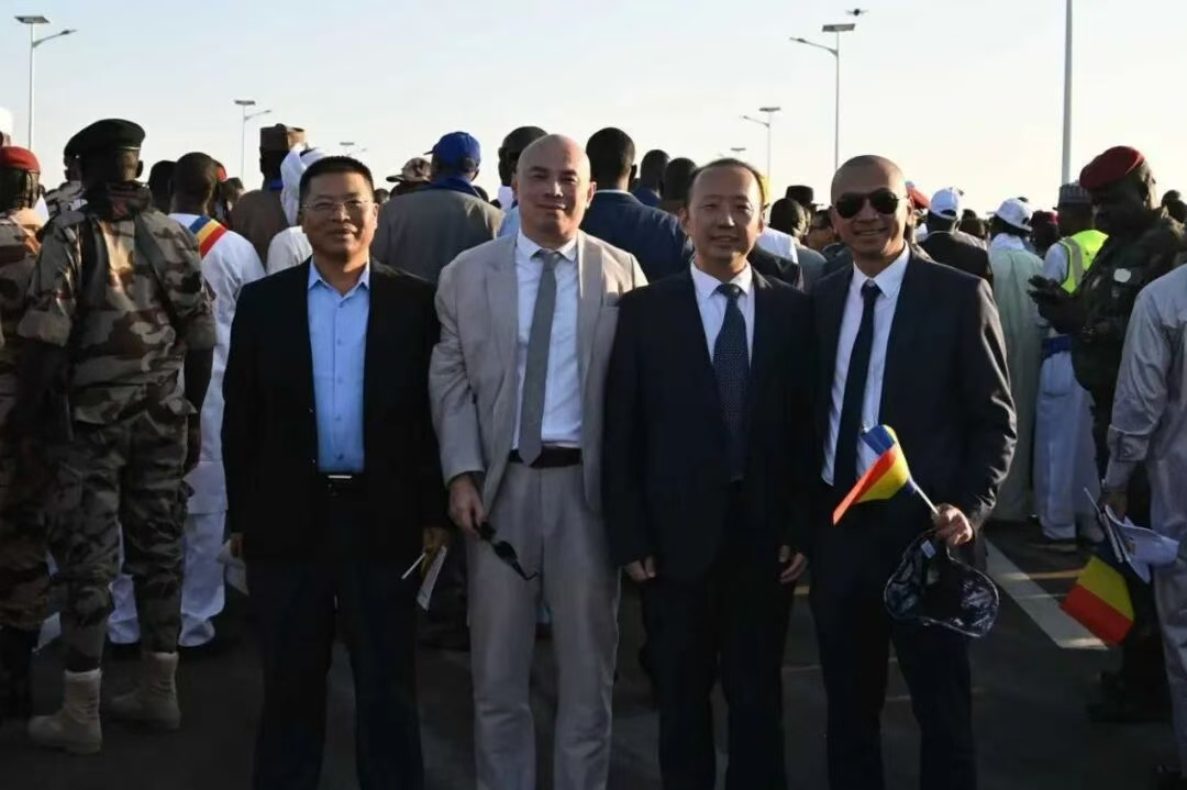 中国驻乍得大使王晰宁出席夏瓜大桥竣工启用仪式