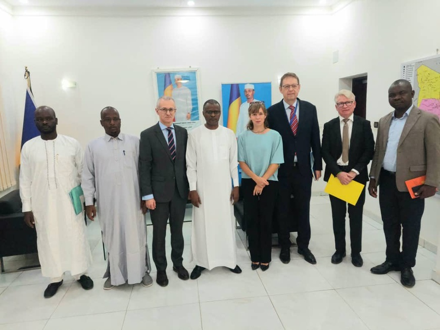 乍得财政部长会见欧盟大使，双方探讨深化发展合作