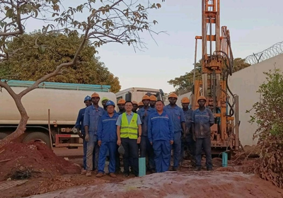 中国援助资助的乍得曼杜勒省供水项目钻井工程顺利完工