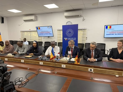 乍得—德国合作再升级：1,500万欧元助力和平、能源与社会包容！