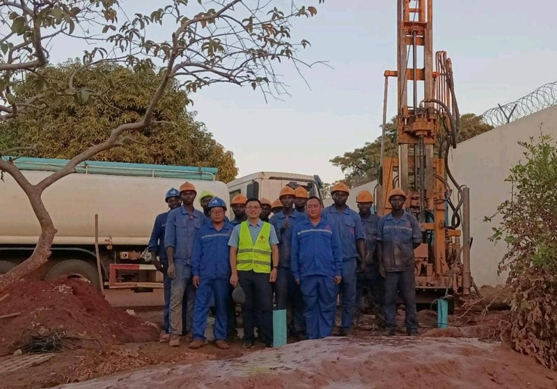 中国援助资助的乍得曼杜勒省供水项目钻井工程顺利完工