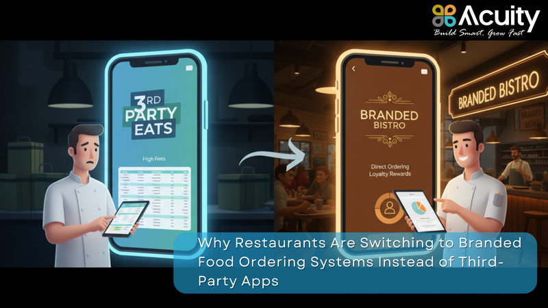 Why Restaurants Are Switching to Branded Food Ordering Systems Instead of Third-Party Apps