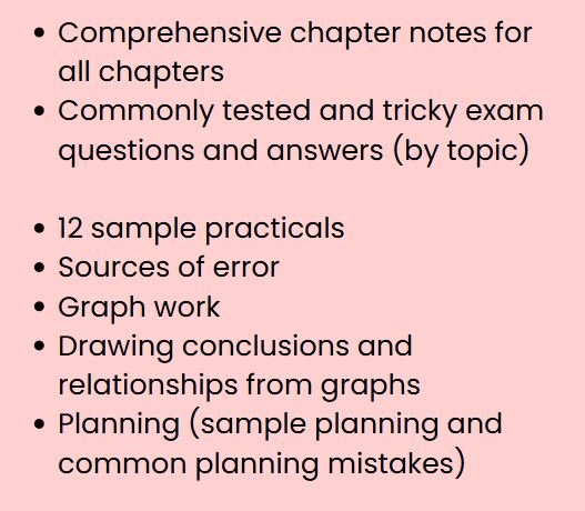 Contents (covers both sec 3 and 4)