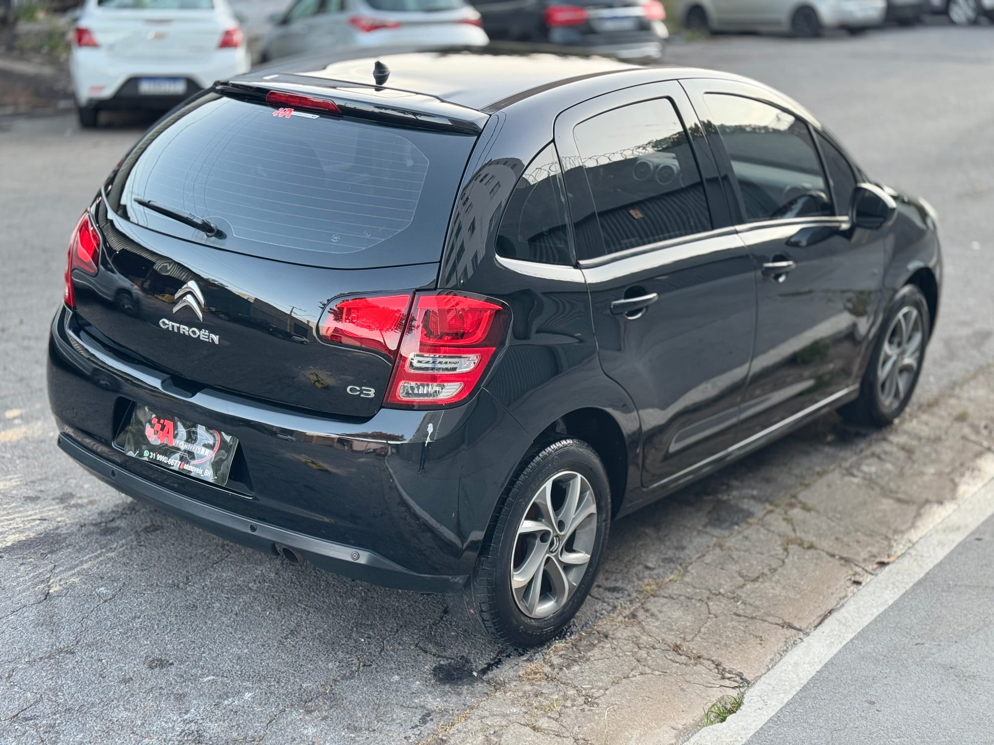 Citroën C3 Attraction 1.5 8V Flex - 2015/2016 - Manual - Preto - Estado de Zero