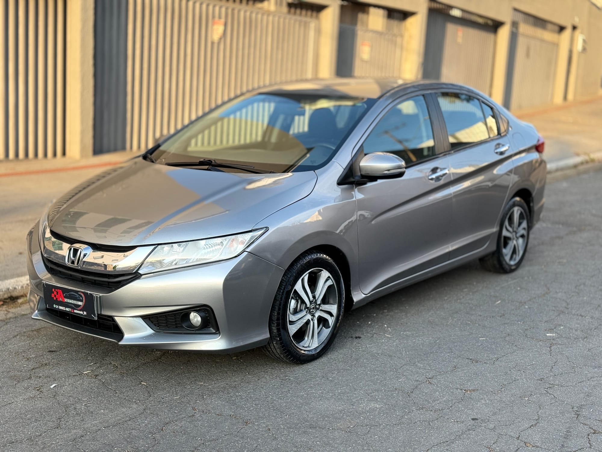 Honda City EX 1.5 Automático 2015/2015 – Cinza – 89.000 km