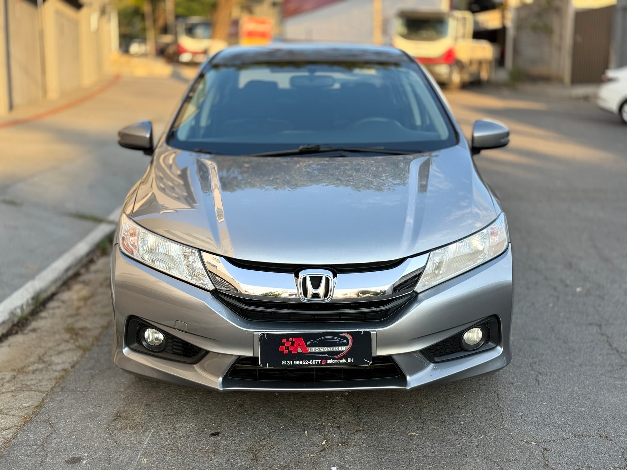 Honda City EX 1.5 Automático 2015/2015 – Cinza – 89.000 km