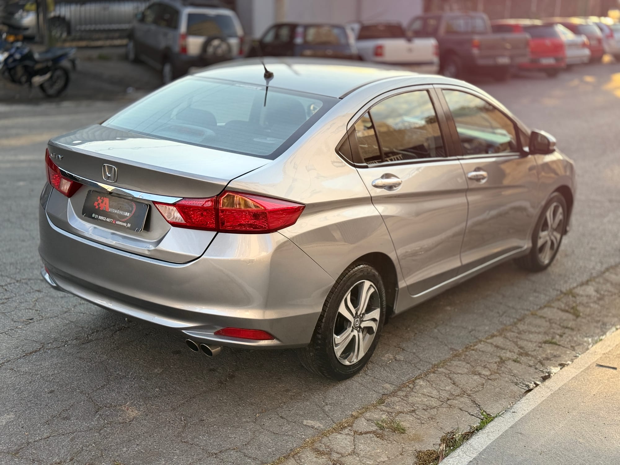 Honda City EX 1.5 Automático 2015/2015 – Cinza – 89.000 km