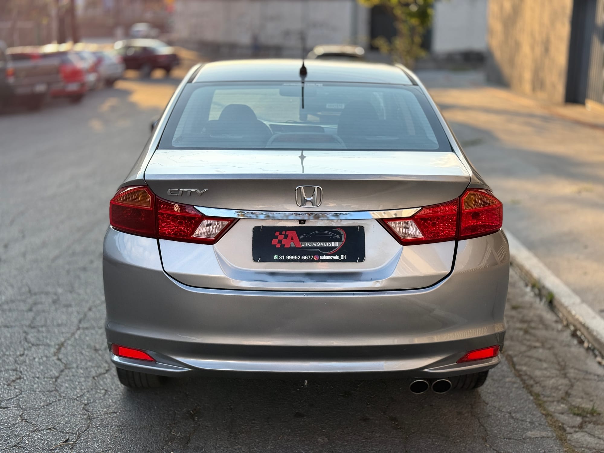 Honda City EX 1.5 Automático 2015/2015 – Cinza – 89.000 km