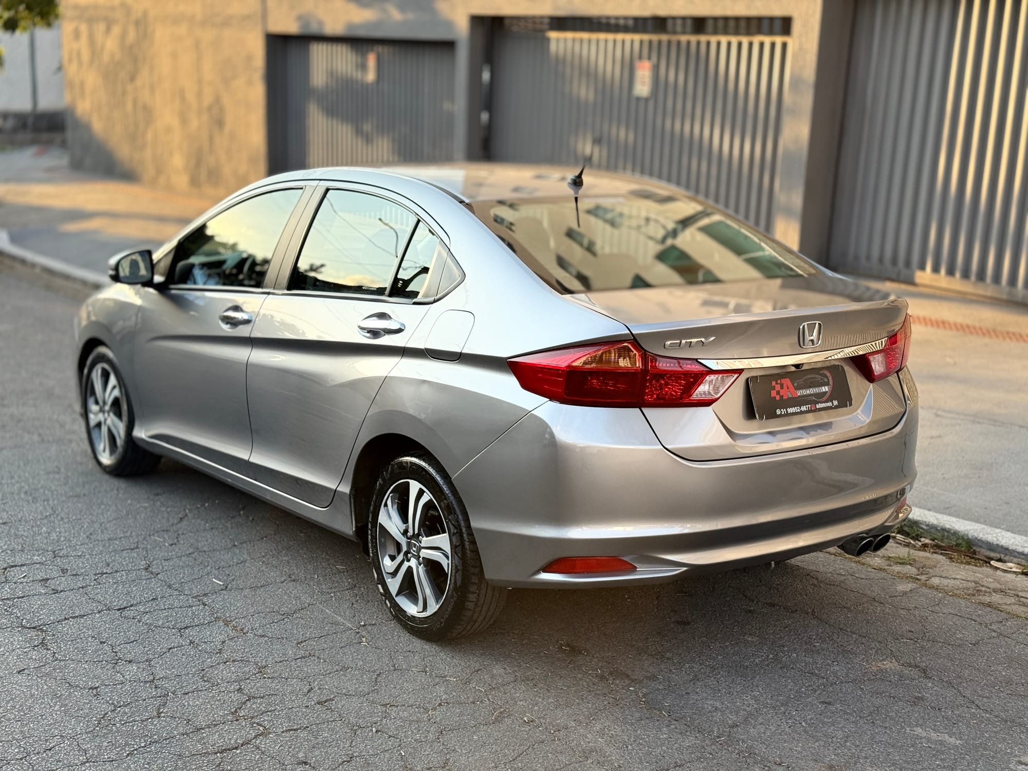 Honda City EX 1.5 Automático 2015/2015 – Cinza – 89.000 km