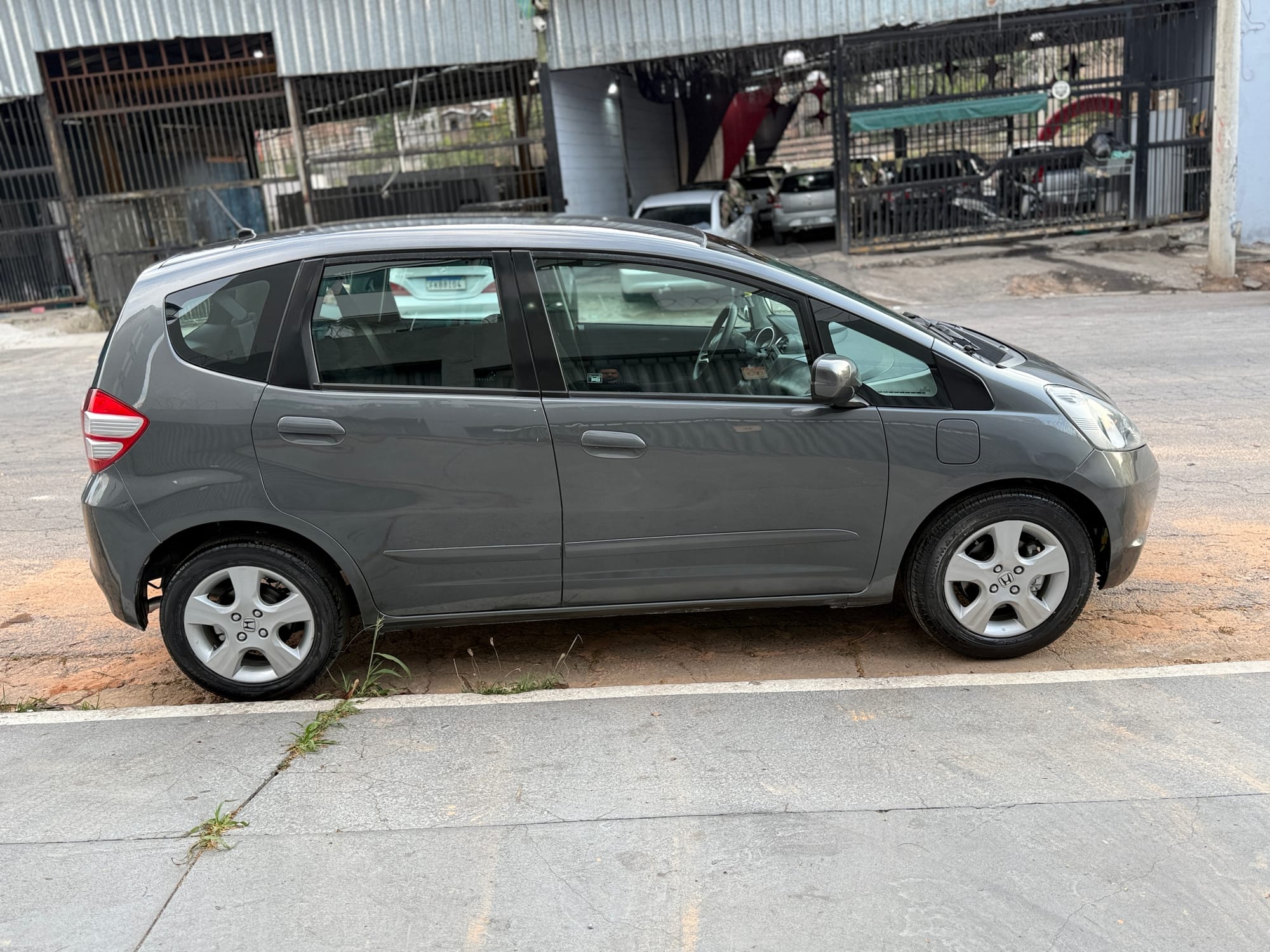 Honda Fit LXL 1.4 Automático 2008/2009 – Cinza