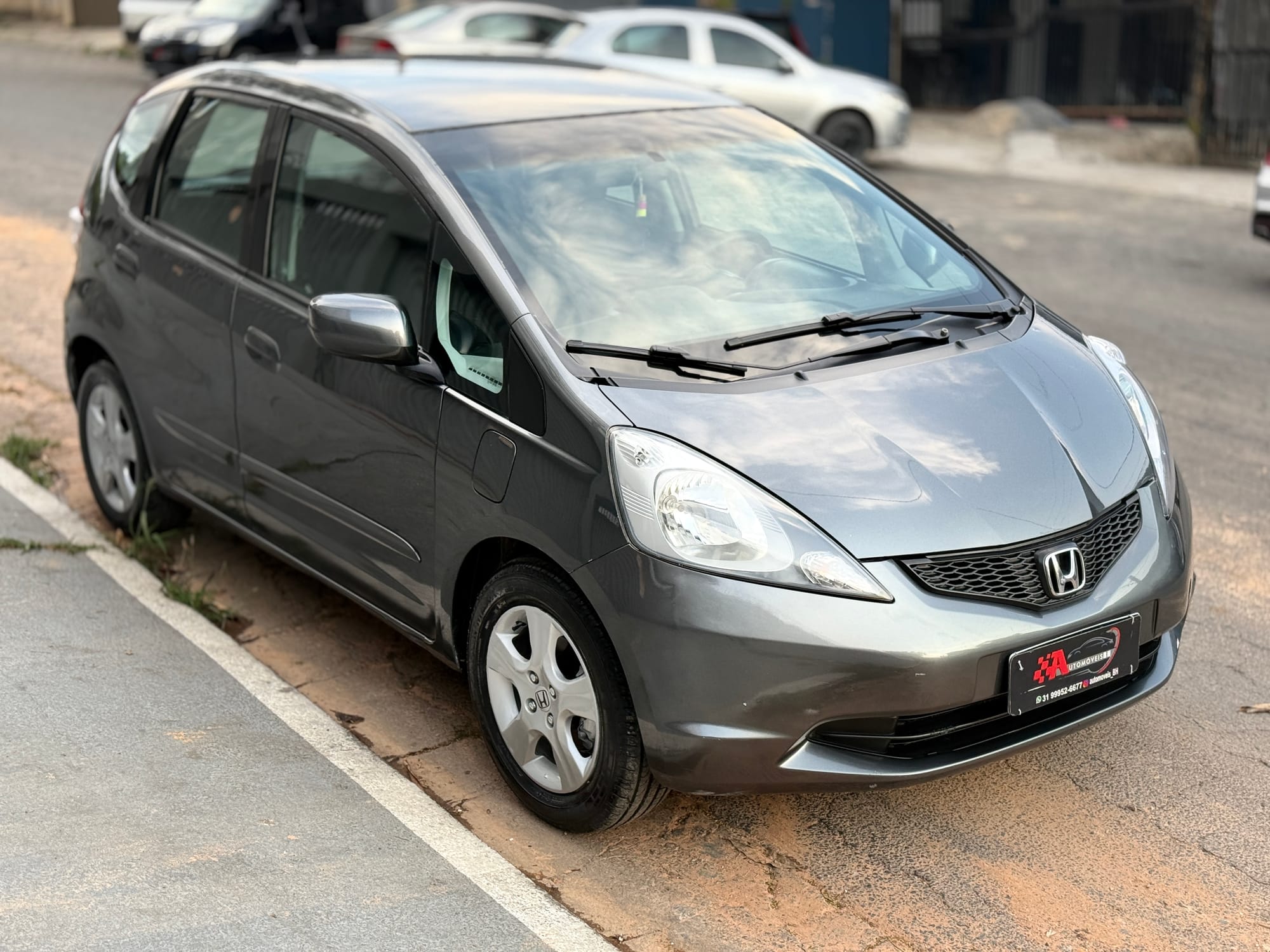 Honda Fit LXL 1.4 Automático 2008/2009 – Cinza