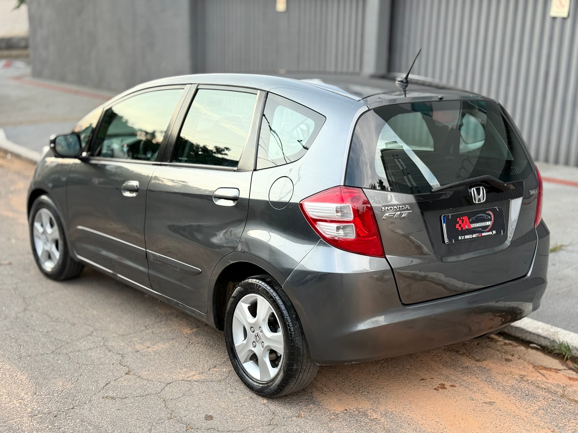 Honda Fit LXL 1.4 Automático 2008/2009 – Cinza