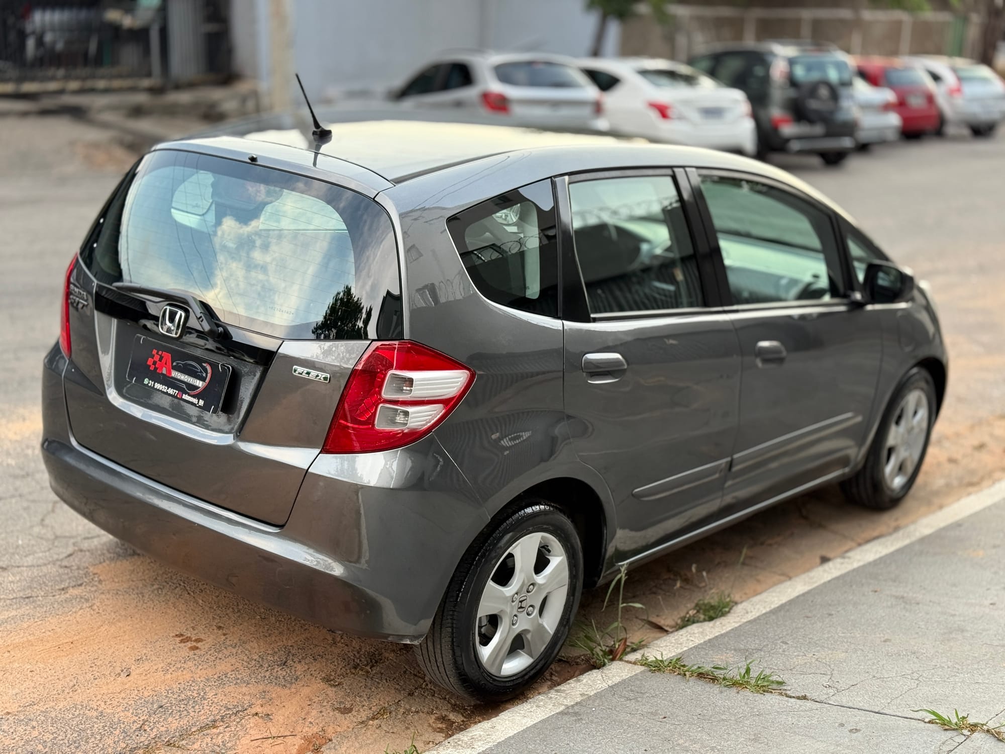 Honda Fit LXL 1.4 Automático 2008/2009 – Cinza