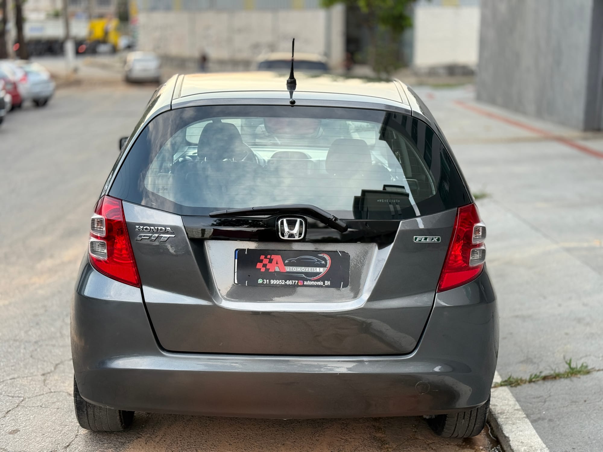 Honda Fit LXL 1.4 Automático 2008/2009 – Cinza